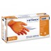 Сверхпрочные резиновые перчатки, нитриловые, оранжевые, Reflexx N85-L. 8,4 гр. Толщина 0,2 мм. N85-L (размер L) 50 шт